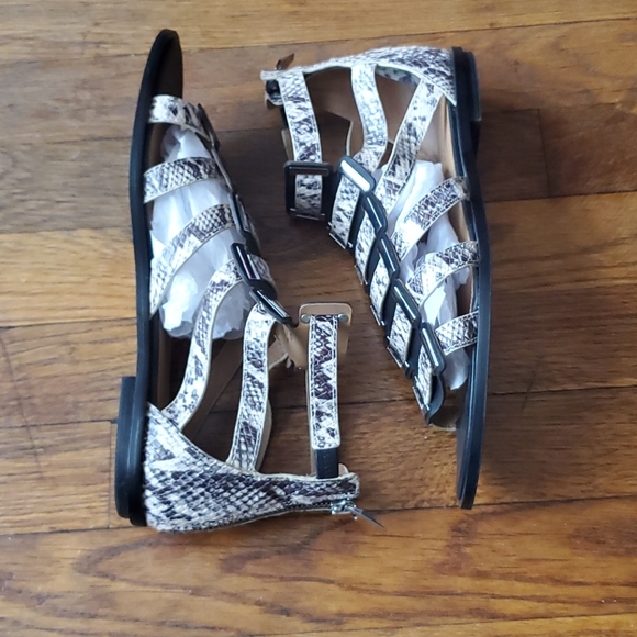 Calvin Klein Python Gladiator Sandal - Picture 9 of 10